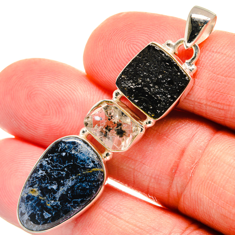 Pietersite Pendants handcrafted by Anasilvercos - PD23181