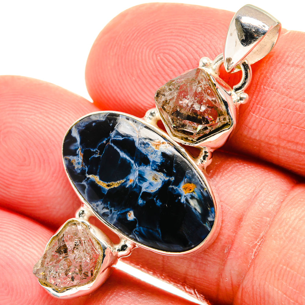 Pietersite Pendants handcrafted by Anasilvercos - PD23182