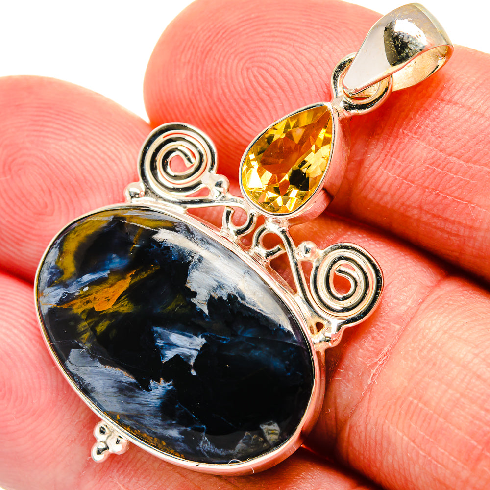 Pietersite Pendants handcrafted by Anasilvercos - PD23183
