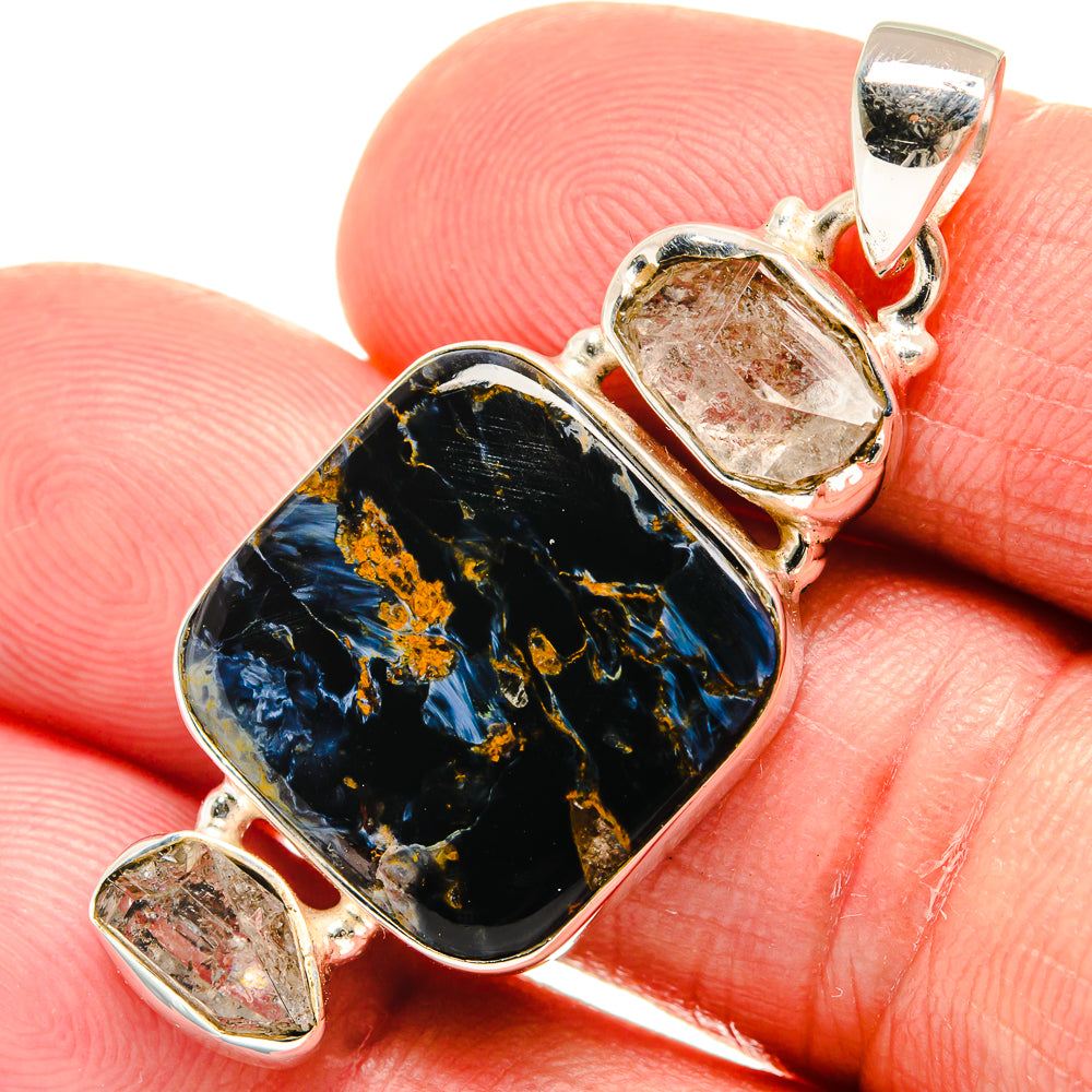Pietersite Pendants handcrafted by Anasilvercos - PD23184