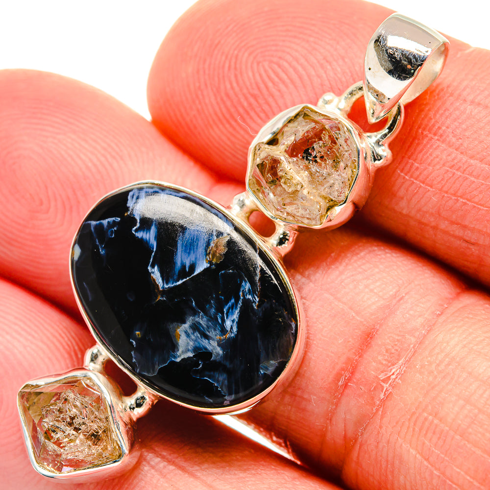 Pietersite Pendants handcrafted by Anasilvercos - PD23219