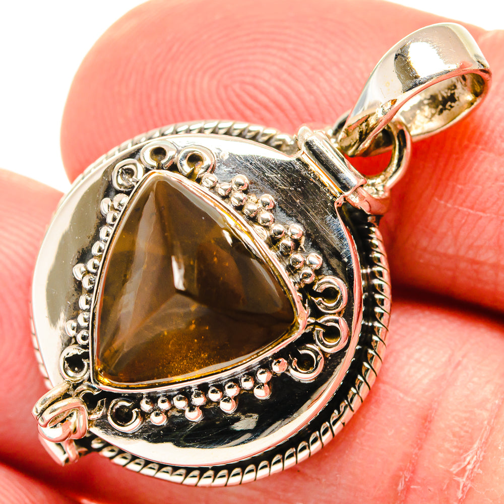 Citrine Pendants handcrafted by Anasilvercos - PD23222