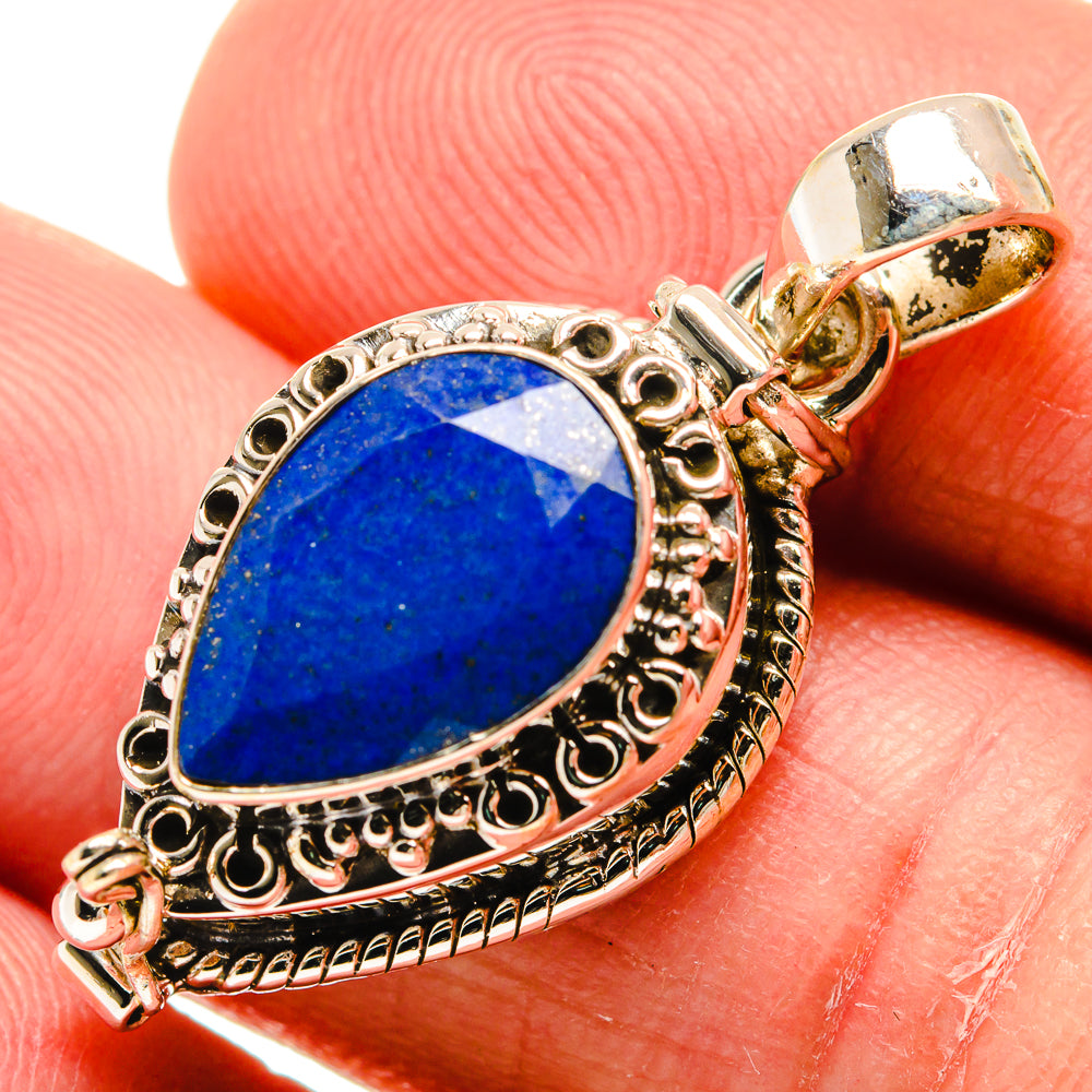 Lapis Lazuli Pendants handcrafted by Anasilvercos - PD23225
