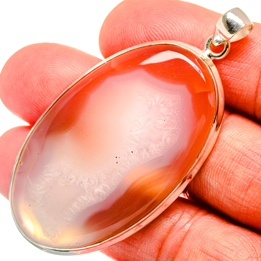 Botswana Agate Pendants handcrafted by Anasilvercos - PD23231
