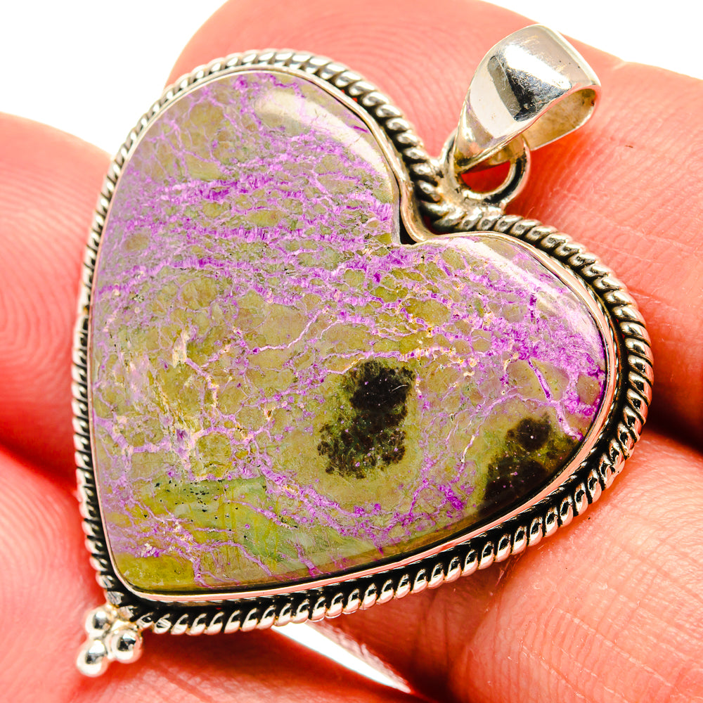 Stichtite Pendants handcrafted by Anasilvercos - PD23262