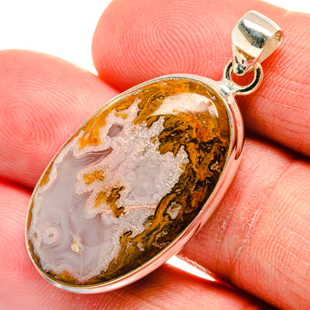 Ocean Jasper Pendants handcrafted by Anasilvercos - PD23279