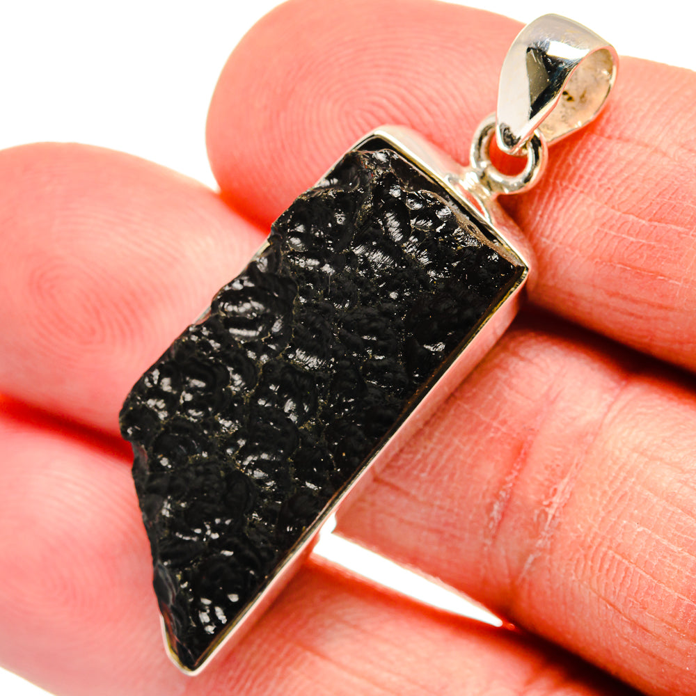 Tektite Pendants handcrafted by Anasilvercos - PD23291
