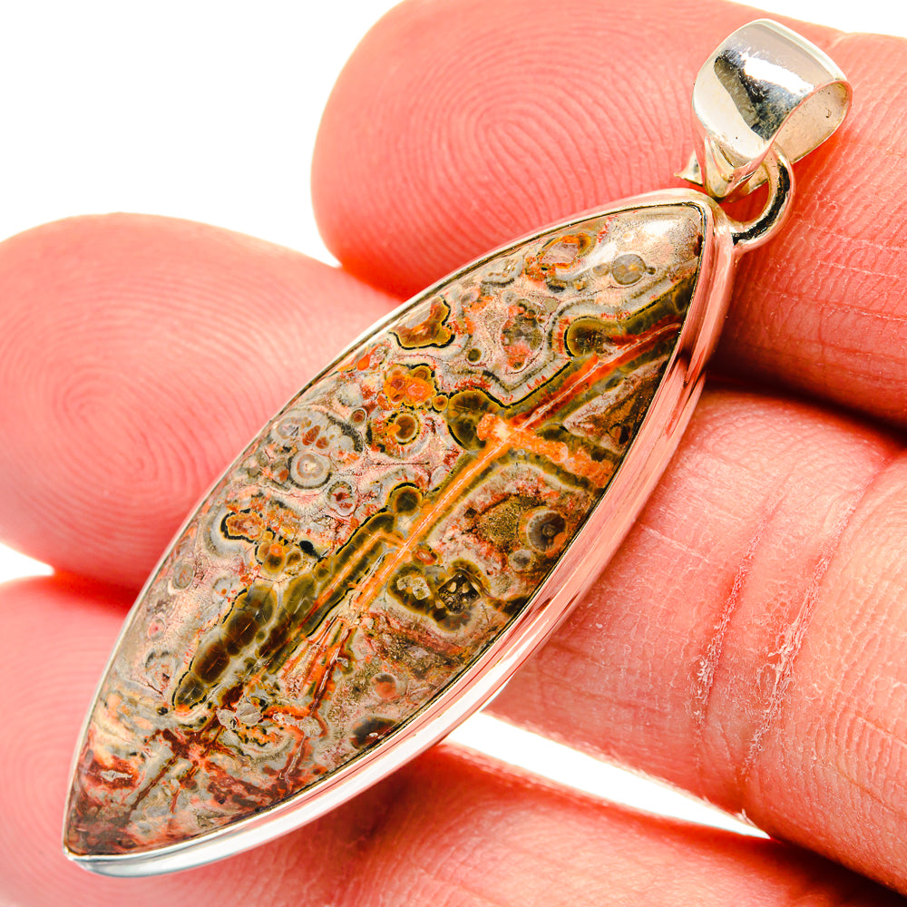 Poppy Jasper Pendants handcrafted by Anasilvercos - PD23300