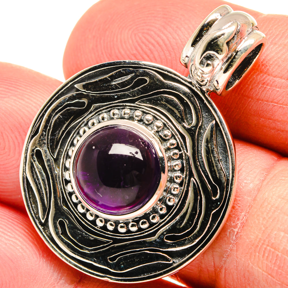 Amethyst Pendants handcrafted by Anasilvercos - PD23330