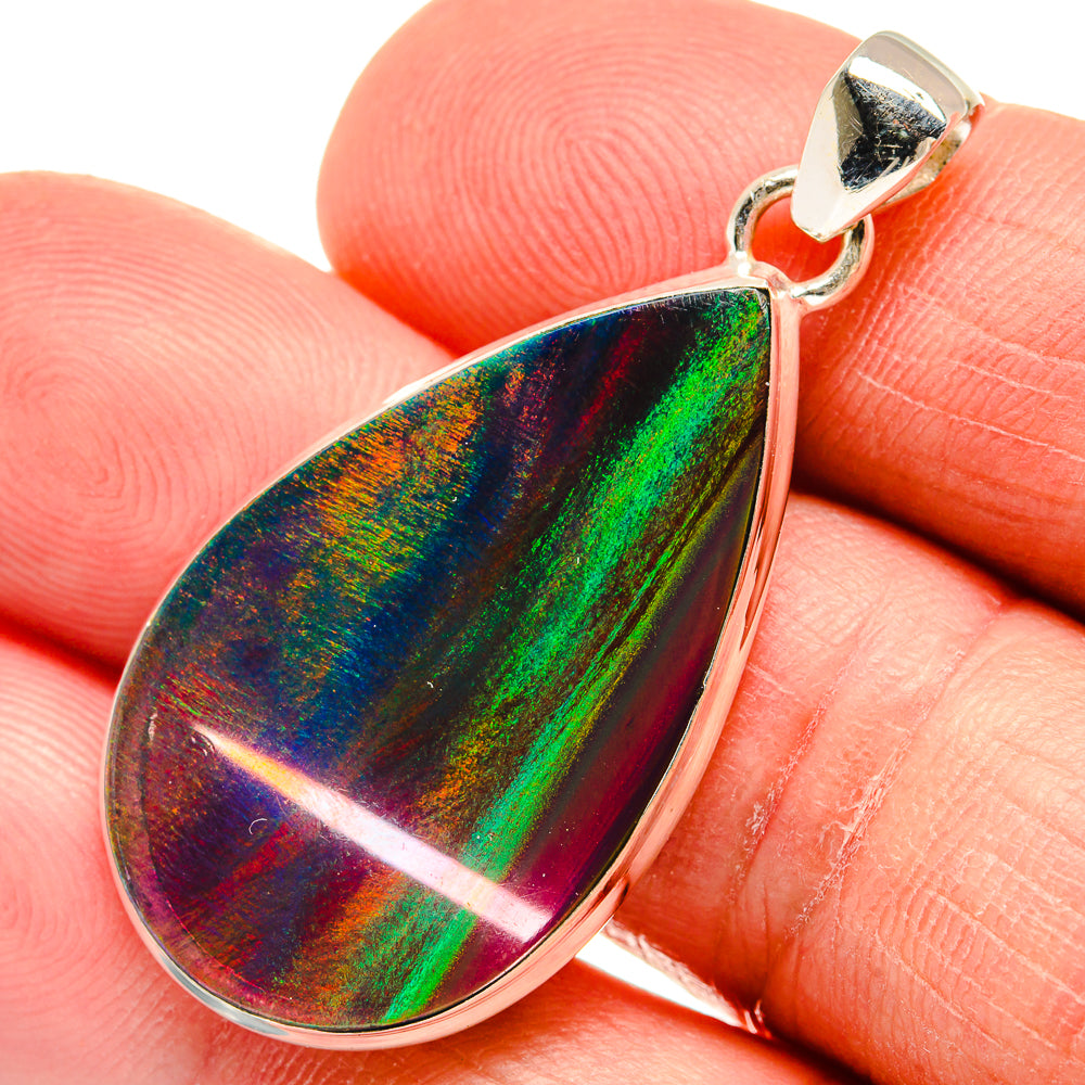 Aura Opal Pendants handcrafted by Anasilvercos - PD23349