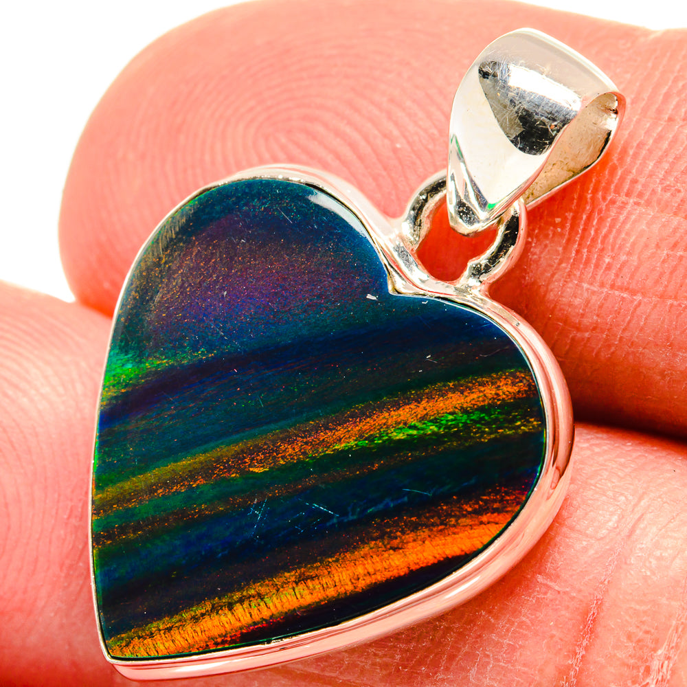 Aura Opal Pendants handcrafted by Anasilvercos - PD23351