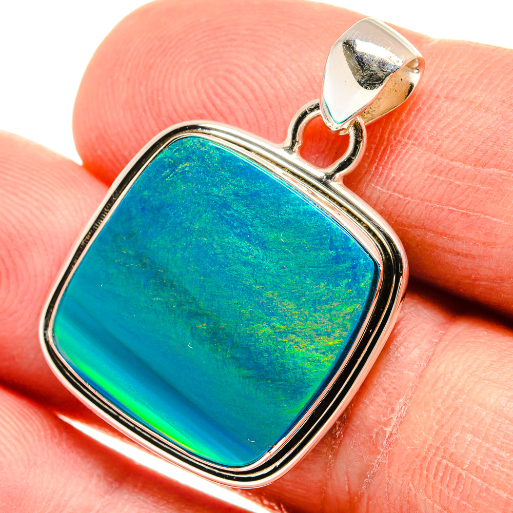 Aura Opal Pendants handcrafted by Anasilvercos - PD23352
