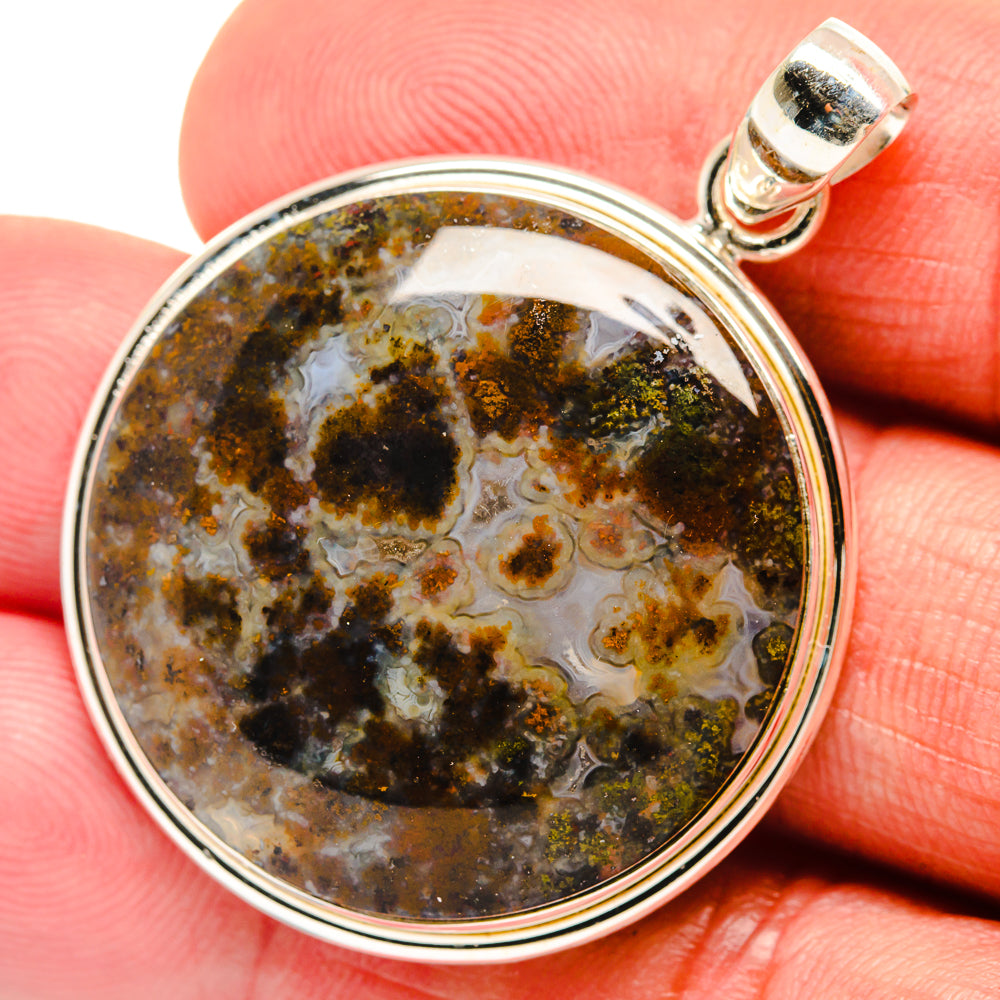 Ocean Jasper Pendants handcrafted by Anasilvercos - PD23361