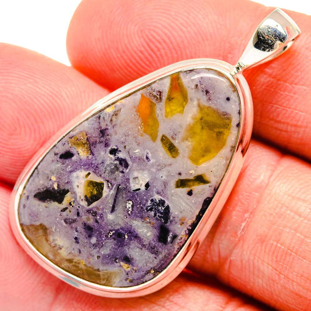 Tiffany Stone Pendants handcrafted by Anasilvercos - PD23364