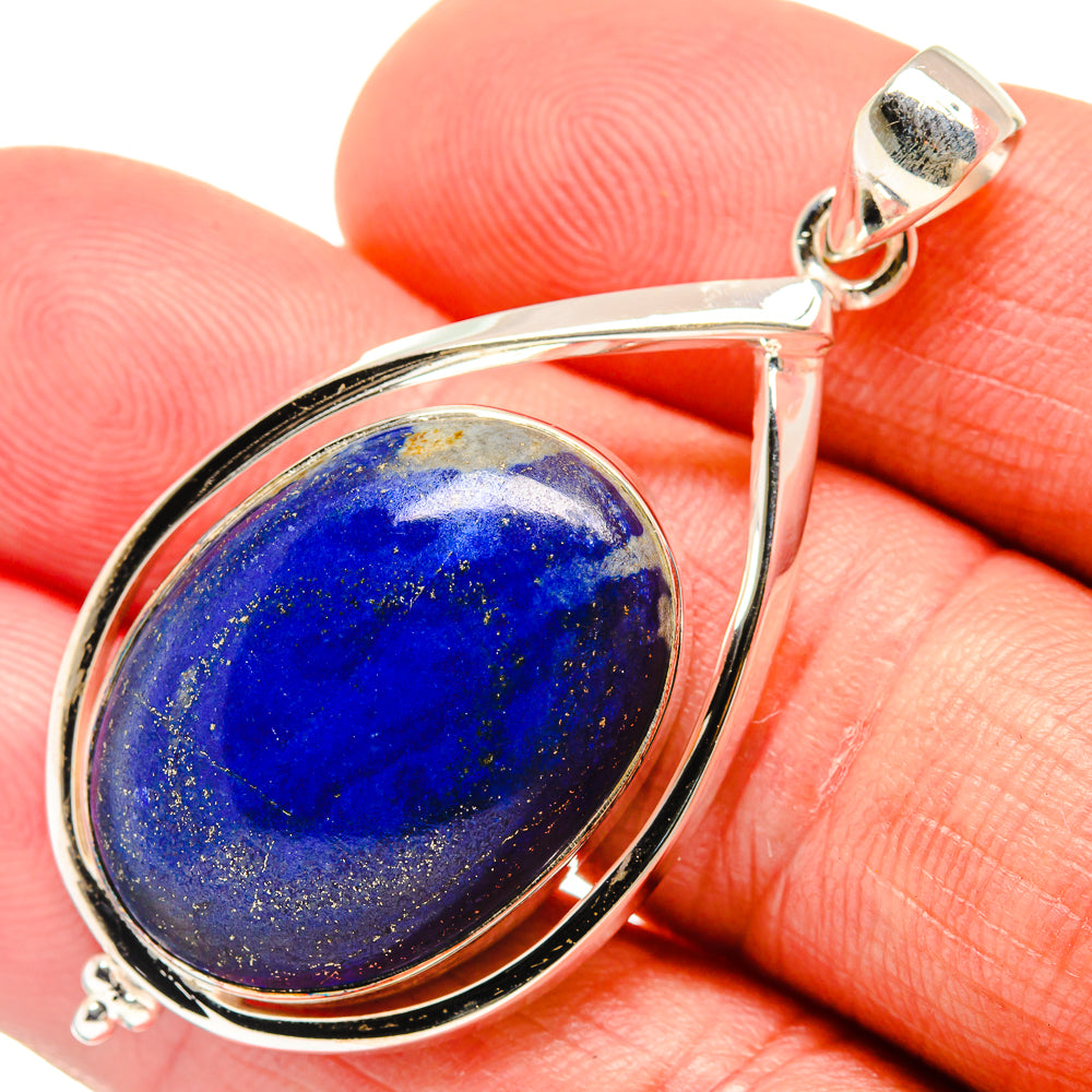 Lapis Lazuli Pendants handcrafted by Anasilvercos - PD23367