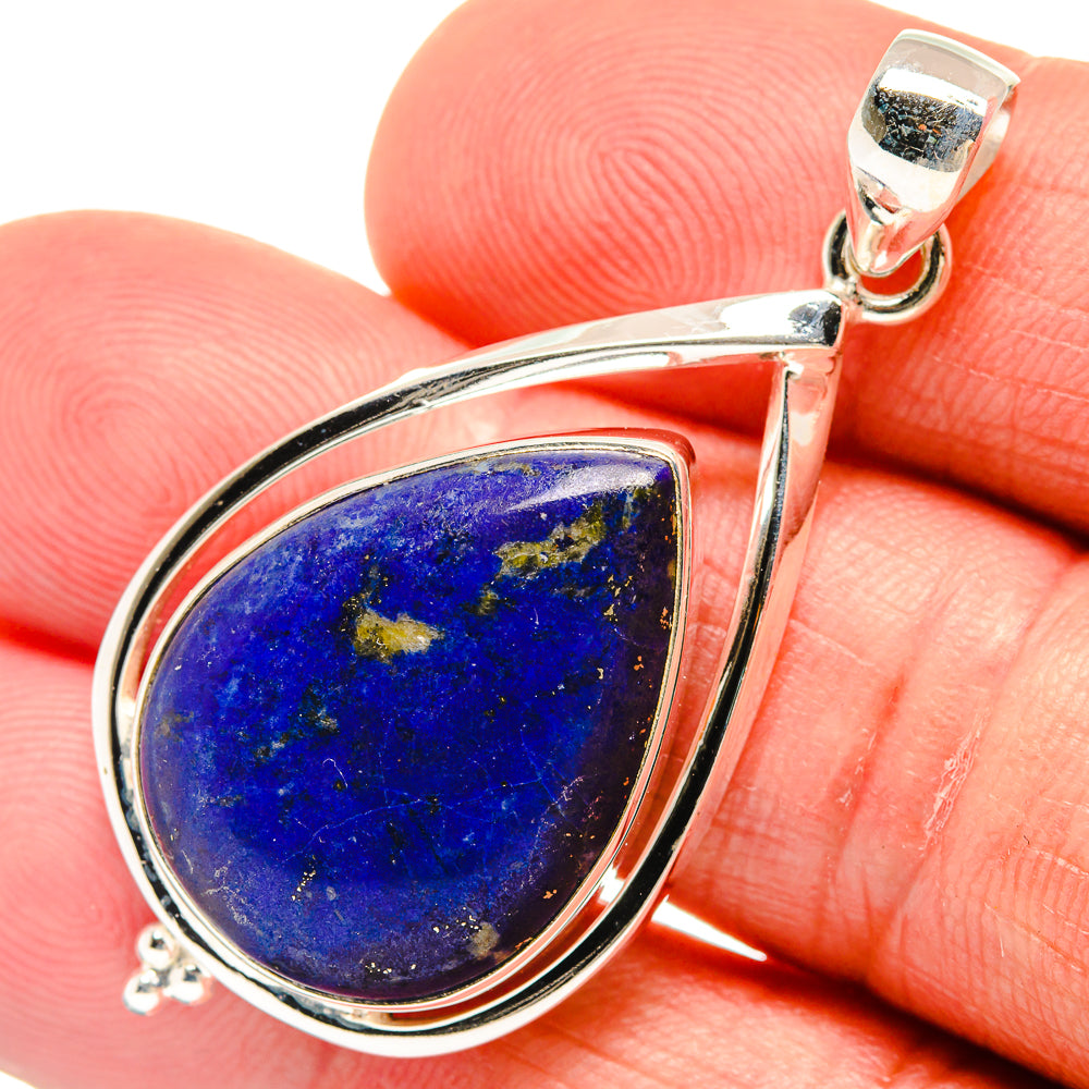 Lapis Lazuli Pendants handcrafted by Anasilvercos - PD23376