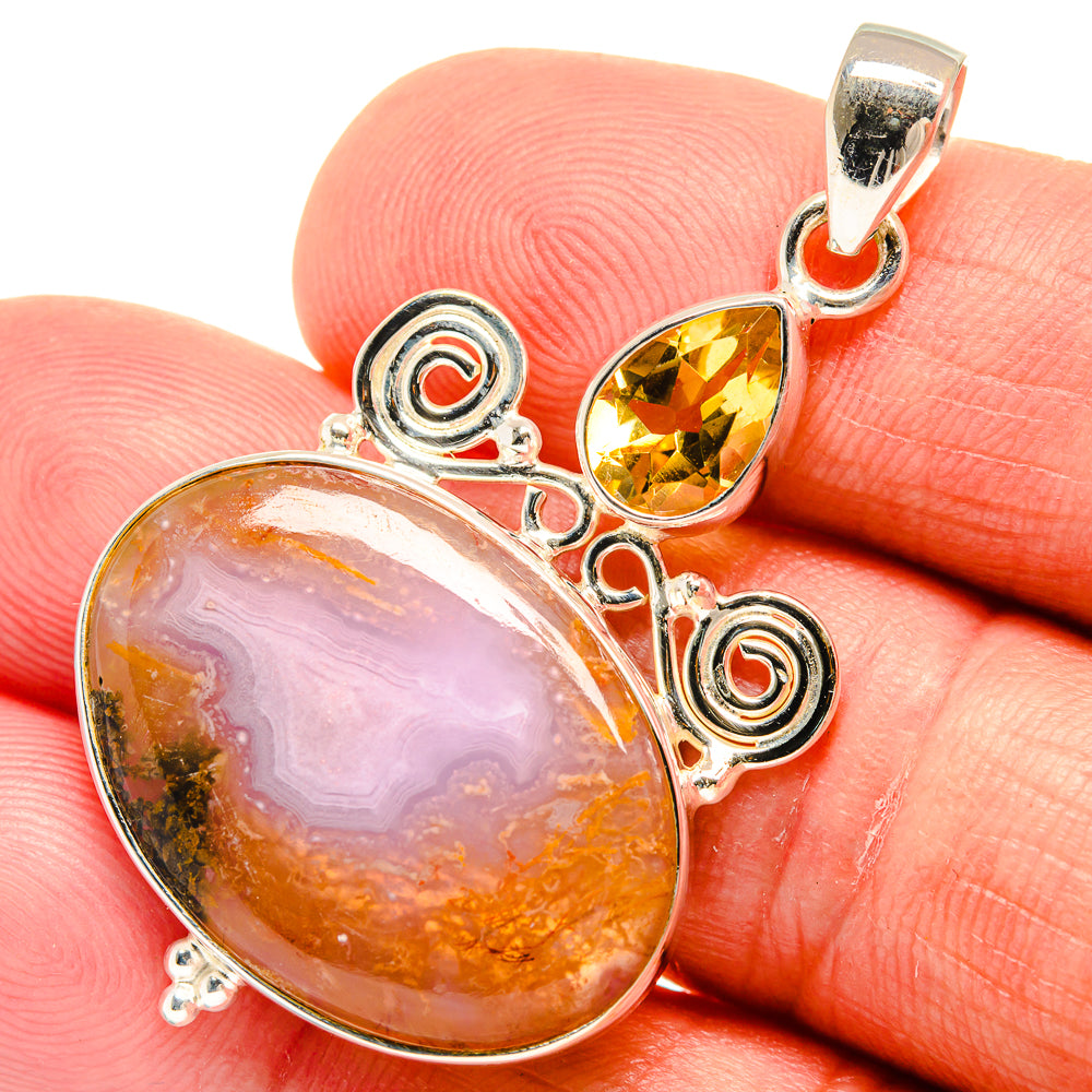 Ocean Jasper Pendants handcrafted by Anasilvercos - PD23378