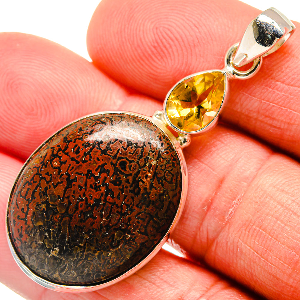 Dinosaur Bone Pendants handcrafted by Anasilvercos - PD23381