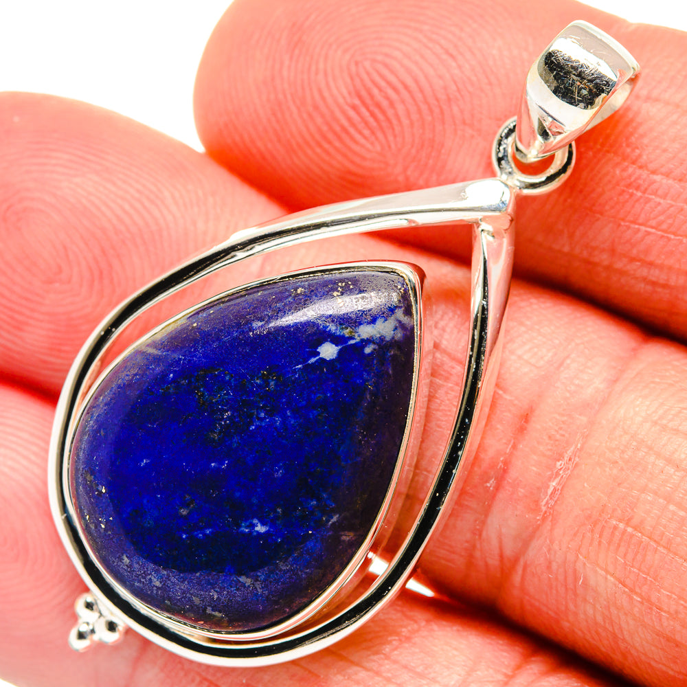 Lapis Lazuli Pendants handcrafted by Anasilvercos - PD23383