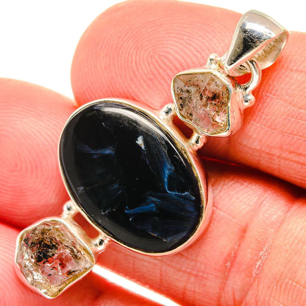 Pietersite Pendants handcrafted by Anasilvercos - PD23413