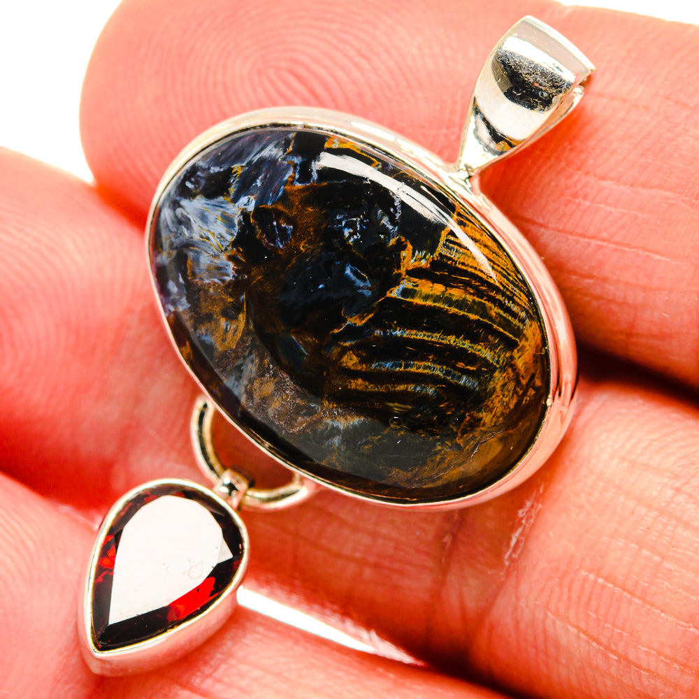 Pietersite Pendants handcrafted by Anasilvercos - PD23416