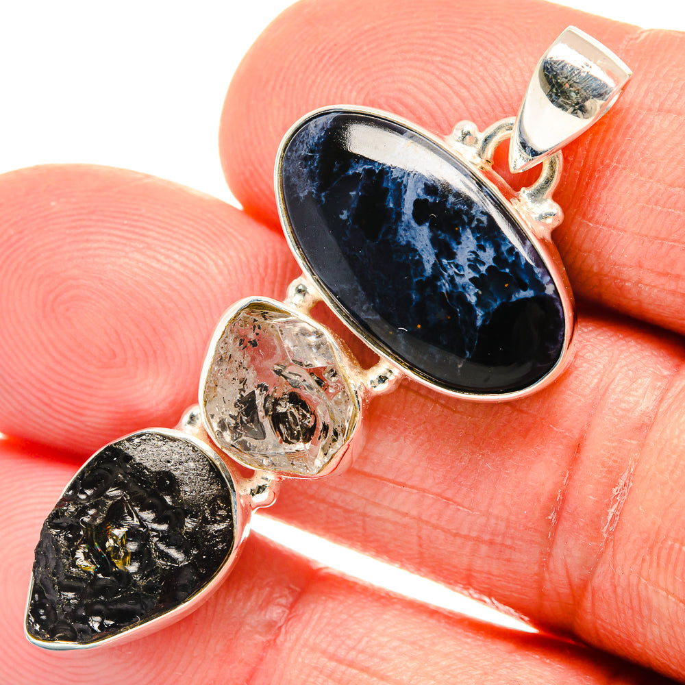 Pietersite Pendants handcrafted by Anasilvercos - PD23419