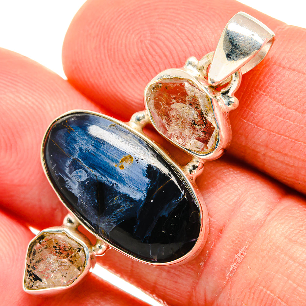 Pietersite Pendants handcrafted by Anasilvercos - PD23425