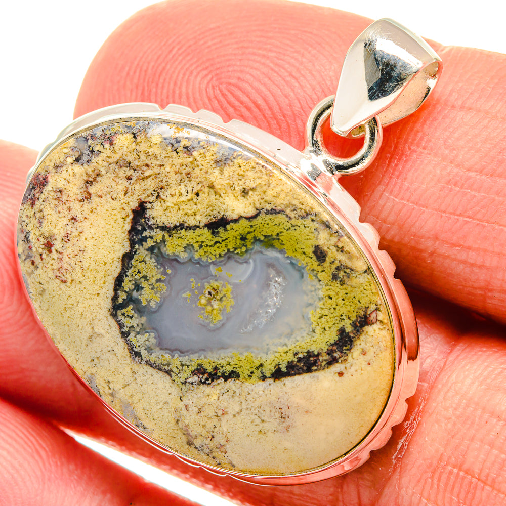 Ocean Jasper Pendants handcrafted by Anasilvercos - PD23433
