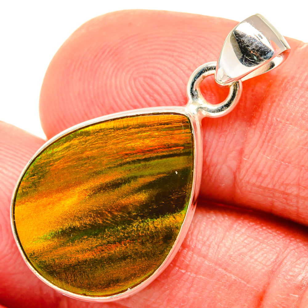 Aura Opal Pendants handcrafted by Anasilvercos - PD23472
