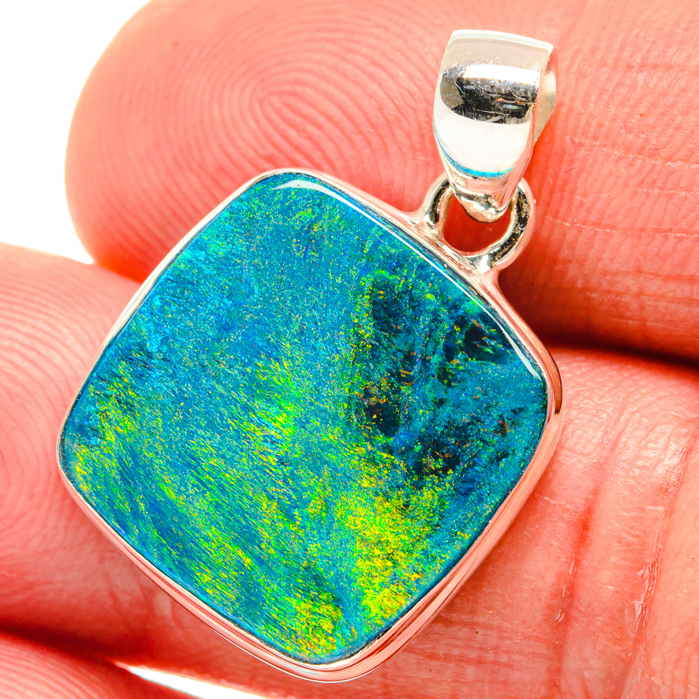 Aura Opal Pendants handcrafted by Anasilvercos - PD23473