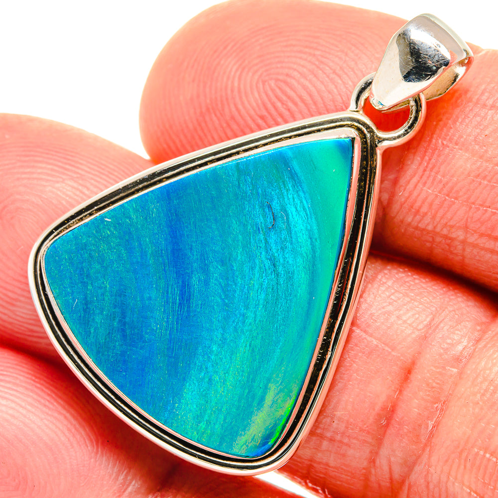 Aura Opal Pendants handcrafted by Anasilvercos - PD23475