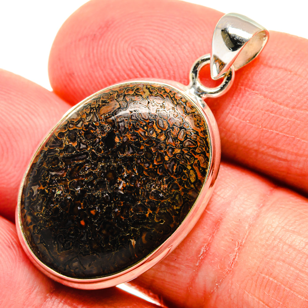 Dinosaur Bone Pendants handcrafted by Anasilvercos - PD23517