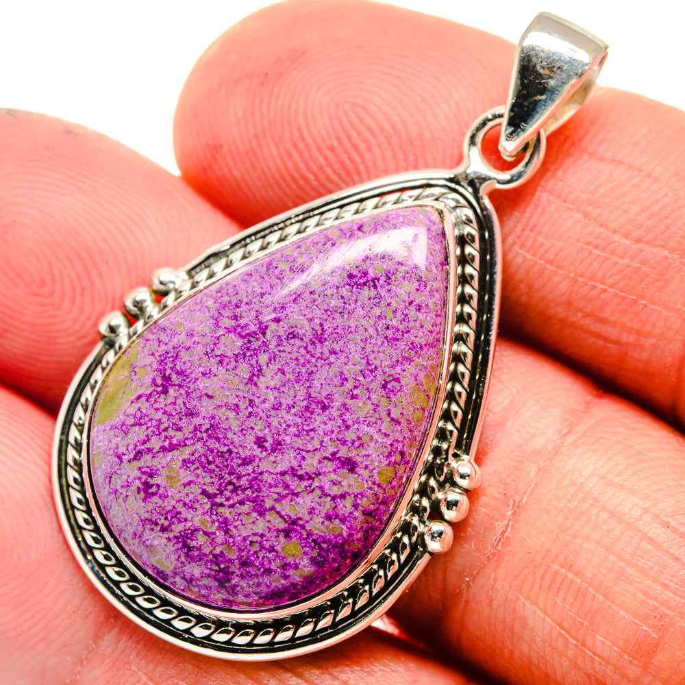 Stichtite Pendants handcrafted by Anasilvercos - PD23525