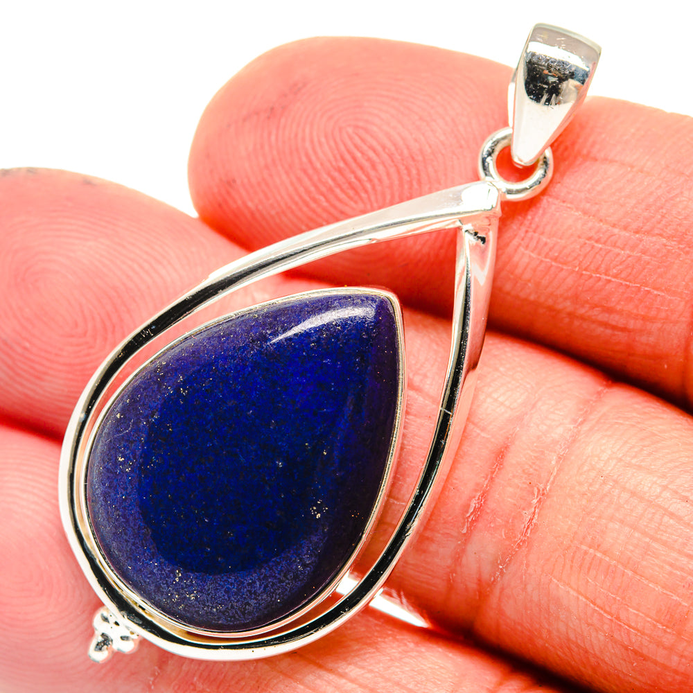 Lapis Lazuli Pendants handcrafted by Anasilvercos - PD23538