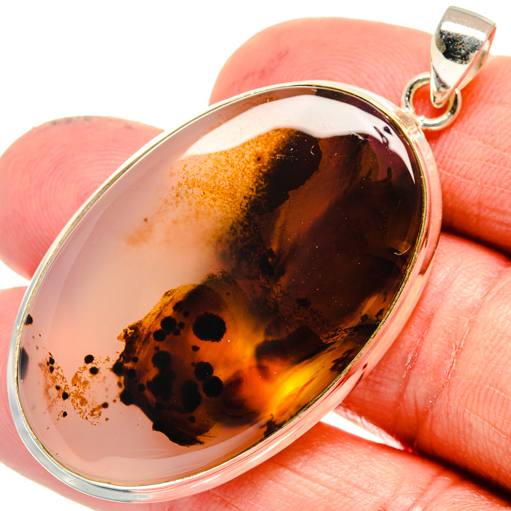 Montana Agate Pendants handcrafted by Anasilvercos - PD23552