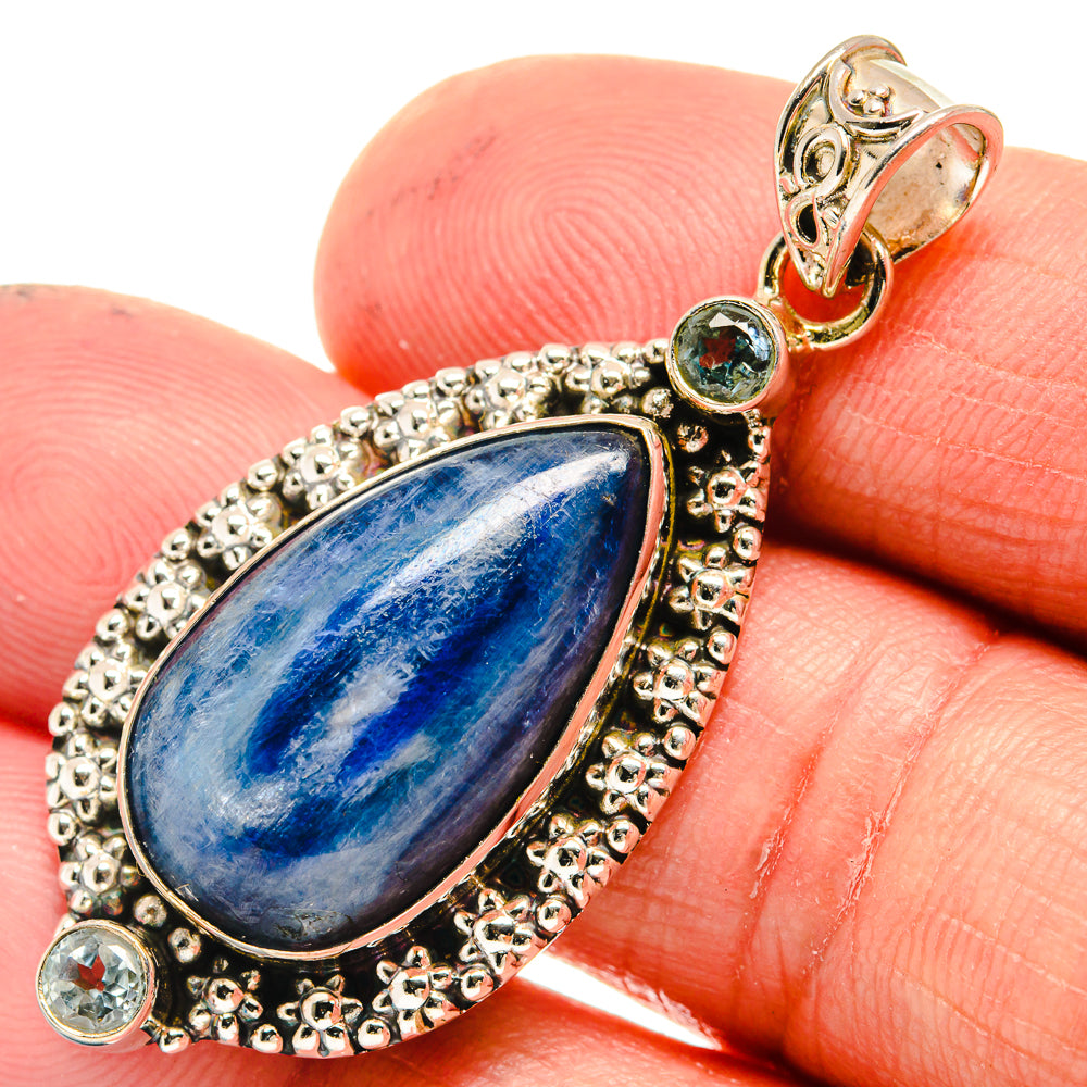 Kyanite Pendants handcrafted by Anasilvercos - PD23578