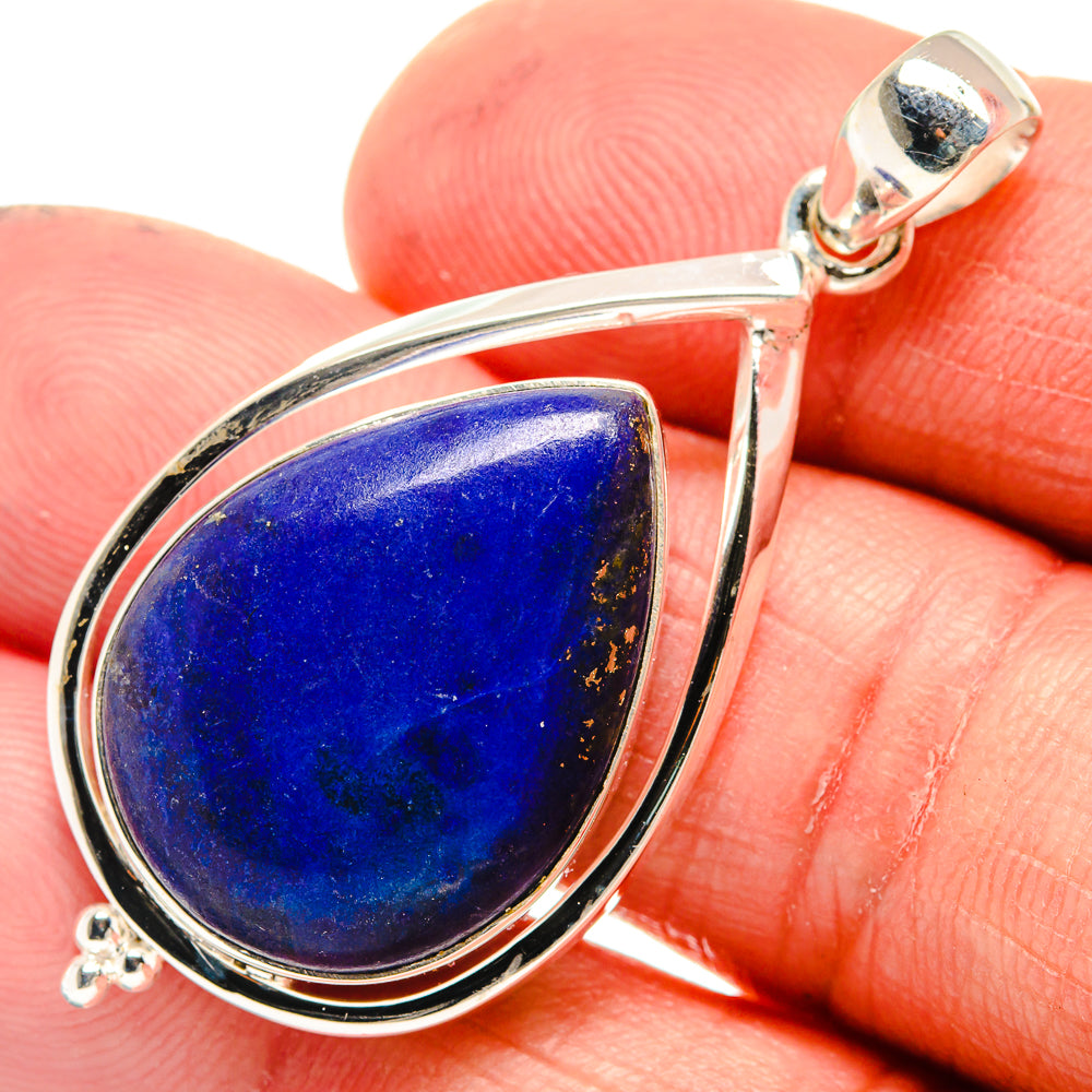 Lapis Lazuli Pendants handcrafted by Anasilvercos - PD23590