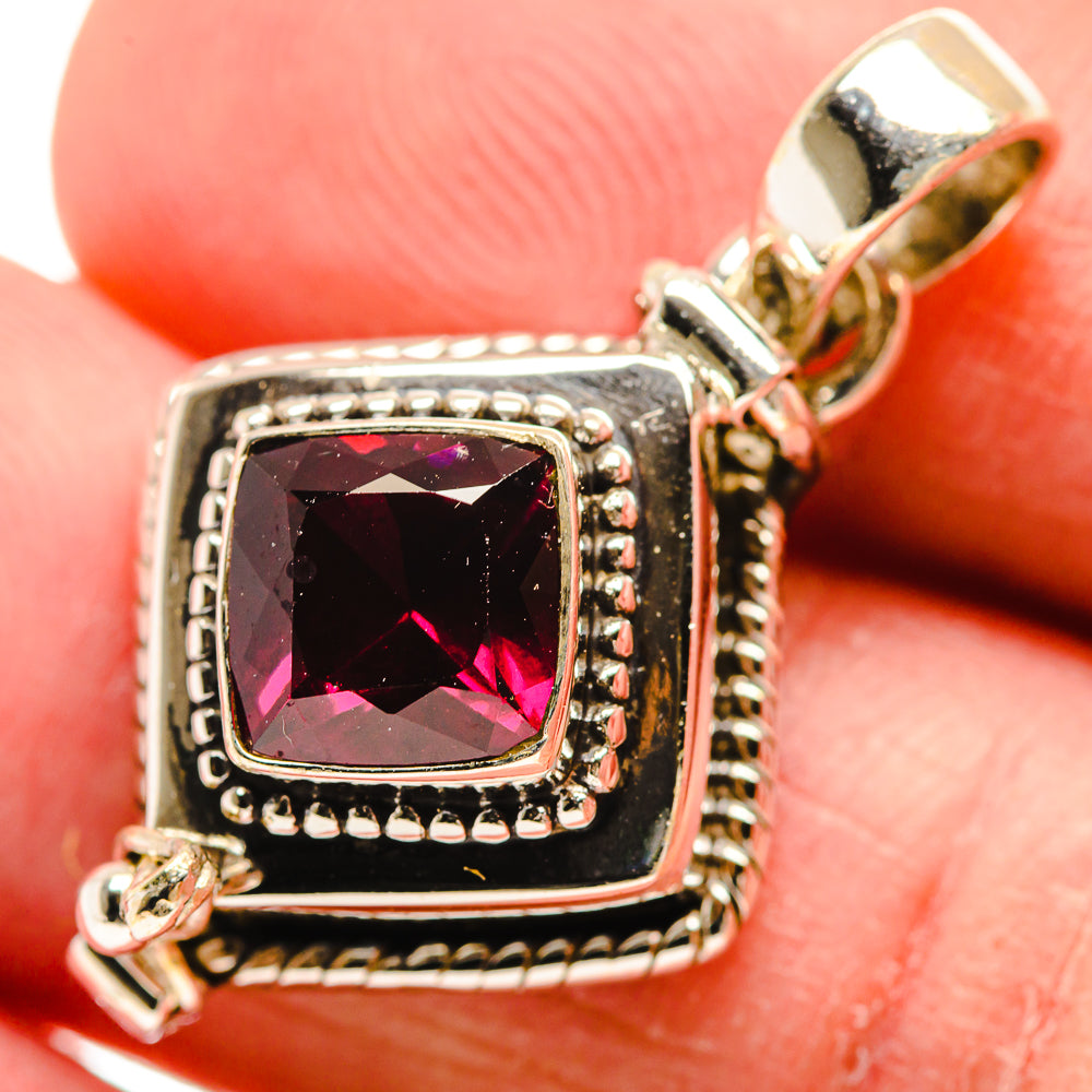 Garnet Pendants handcrafted by Anasilvercos - PD23640