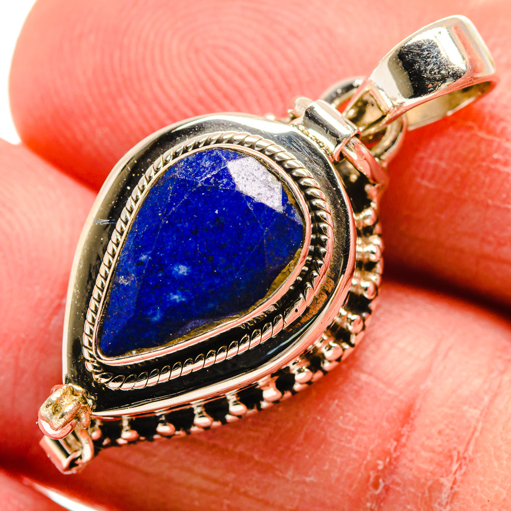 Lapis Lazuli Pendants handcrafted by Anasilvercos - PD23641