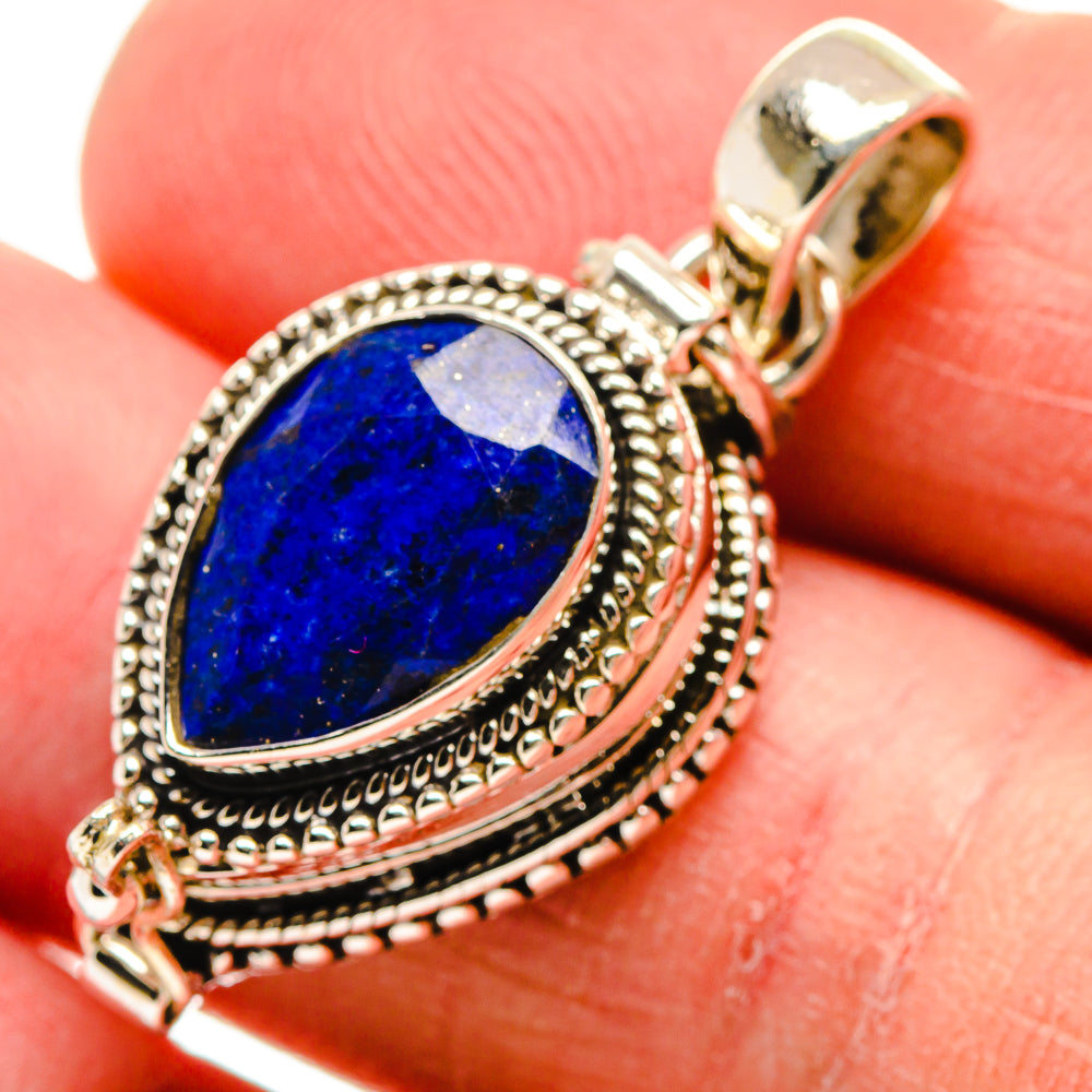 Lapis Lazuli Pendants handcrafted by Anasilvercos - PD23646