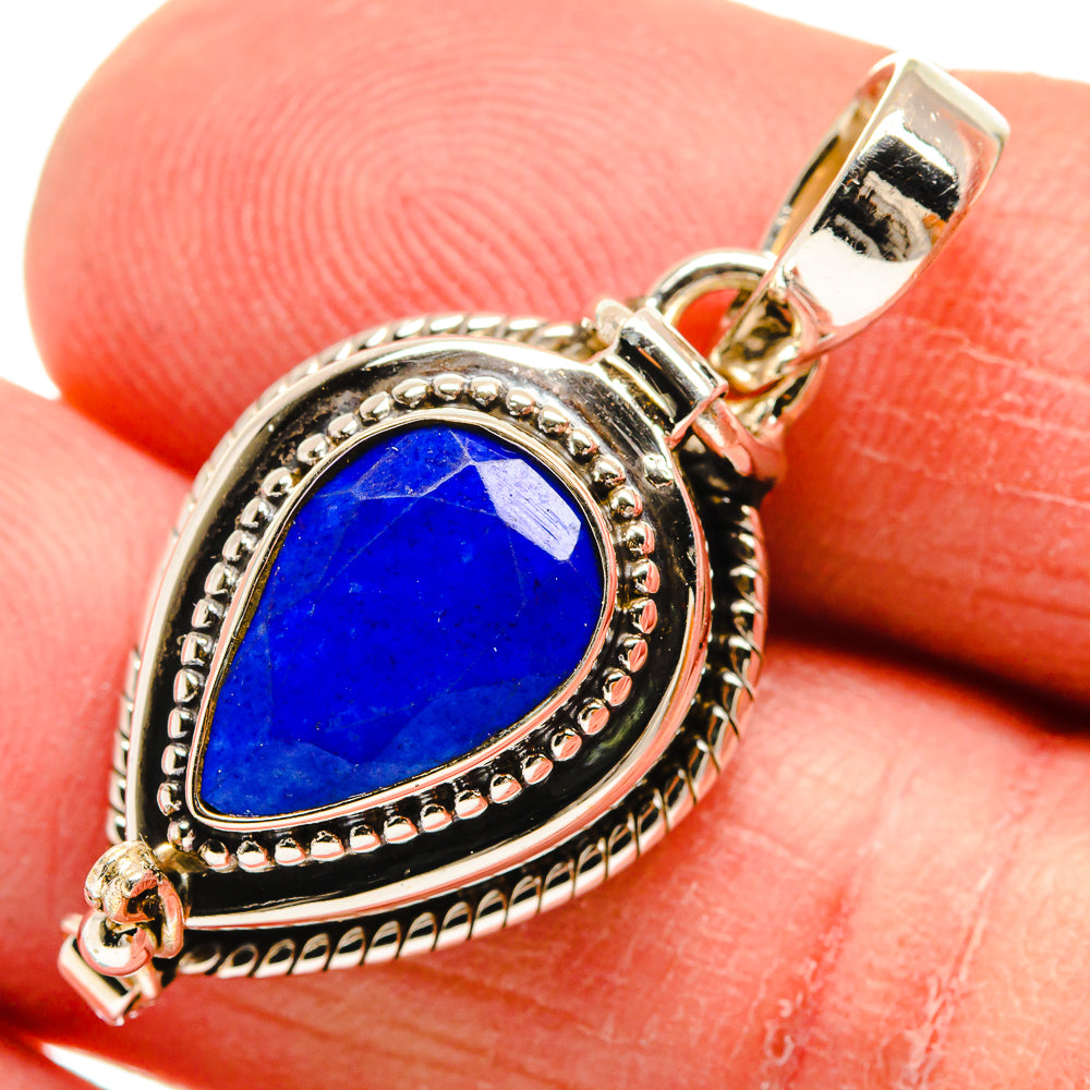 Lapis Lazuli Pendants handcrafted by Anasilvercos - PD23651