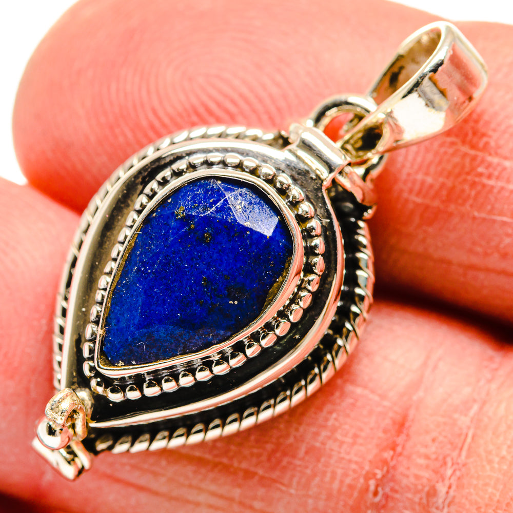 Lapis Lazuli Pendants handcrafted by Anasilvercos - PD23663