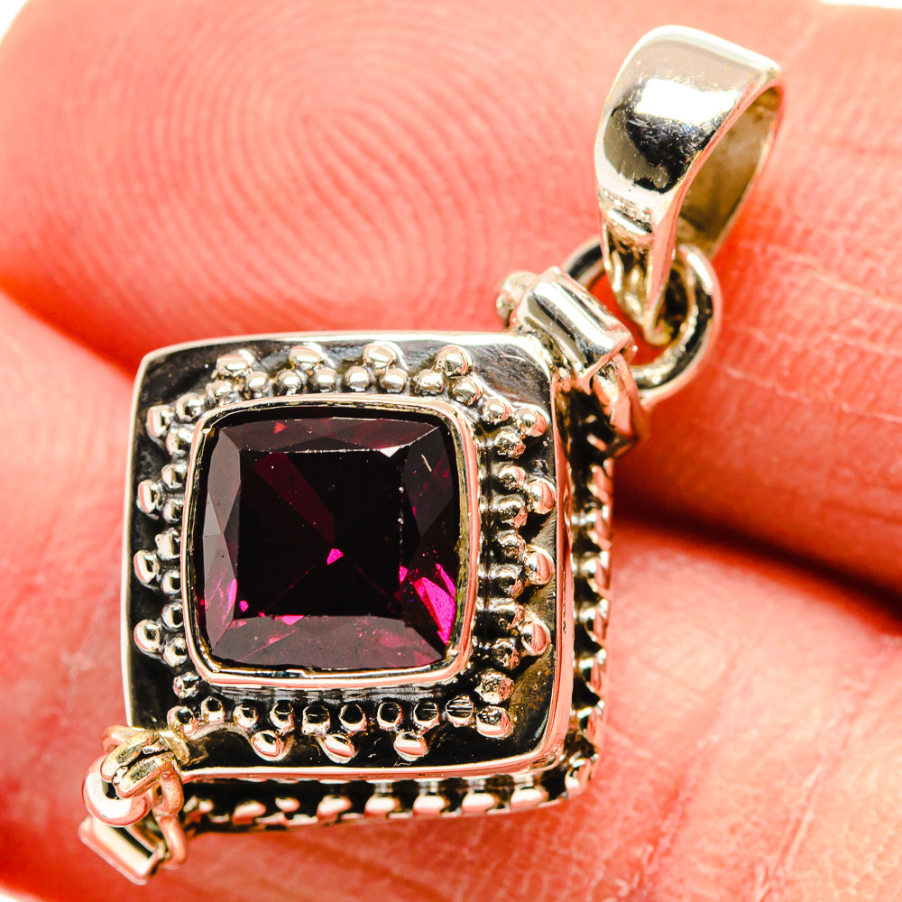 Garnet Pendants handcrafted by Anasilvercos - PD23667