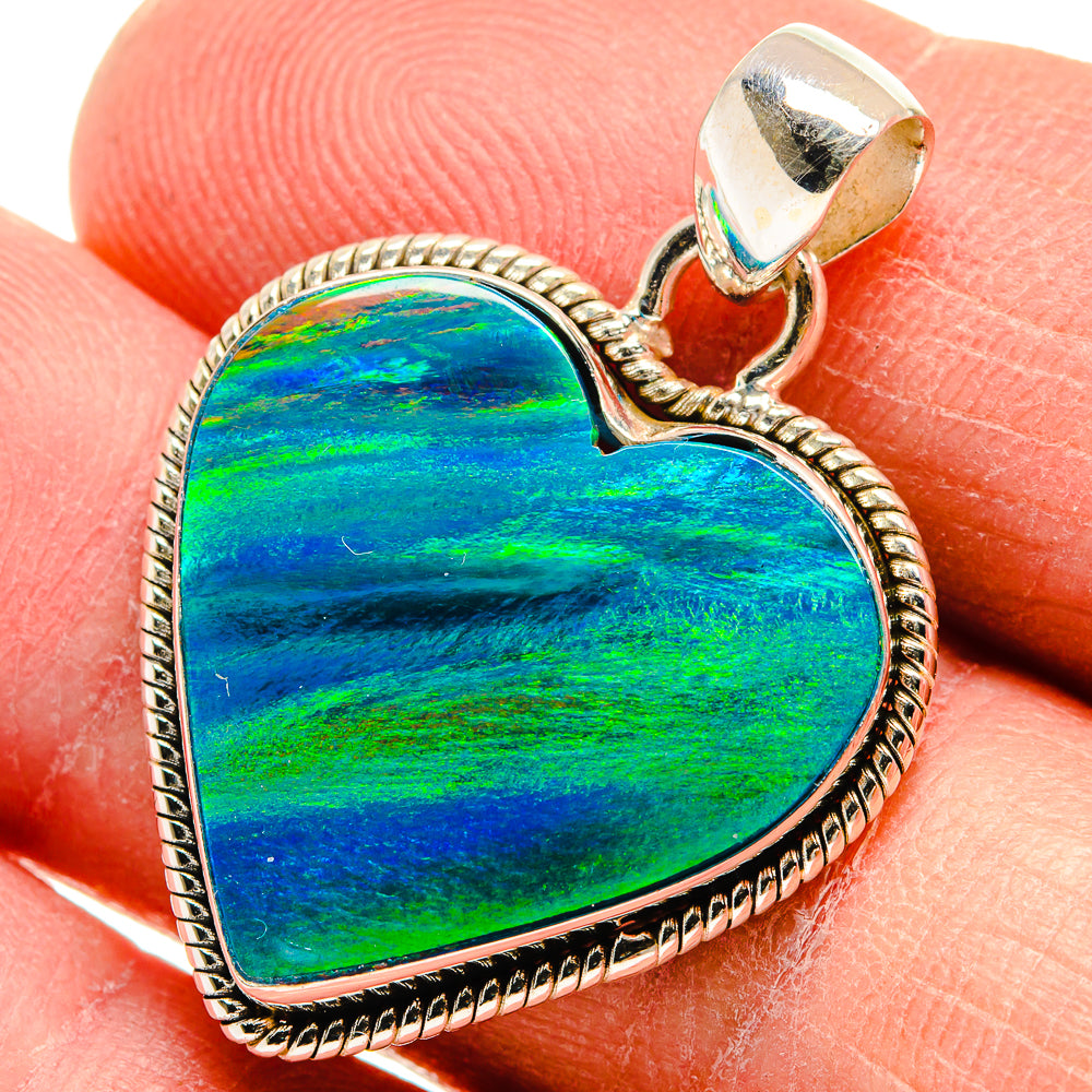 Aura Opal Pendants handcrafted by Anasilvercos - PD23676