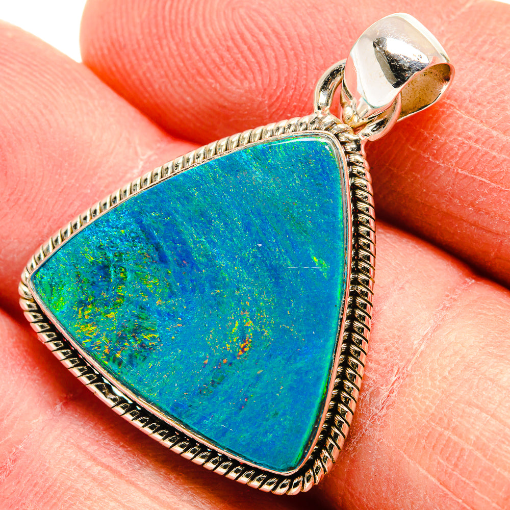 Aura Opal Pendants handcrafted by Anasilvercos - PD23677