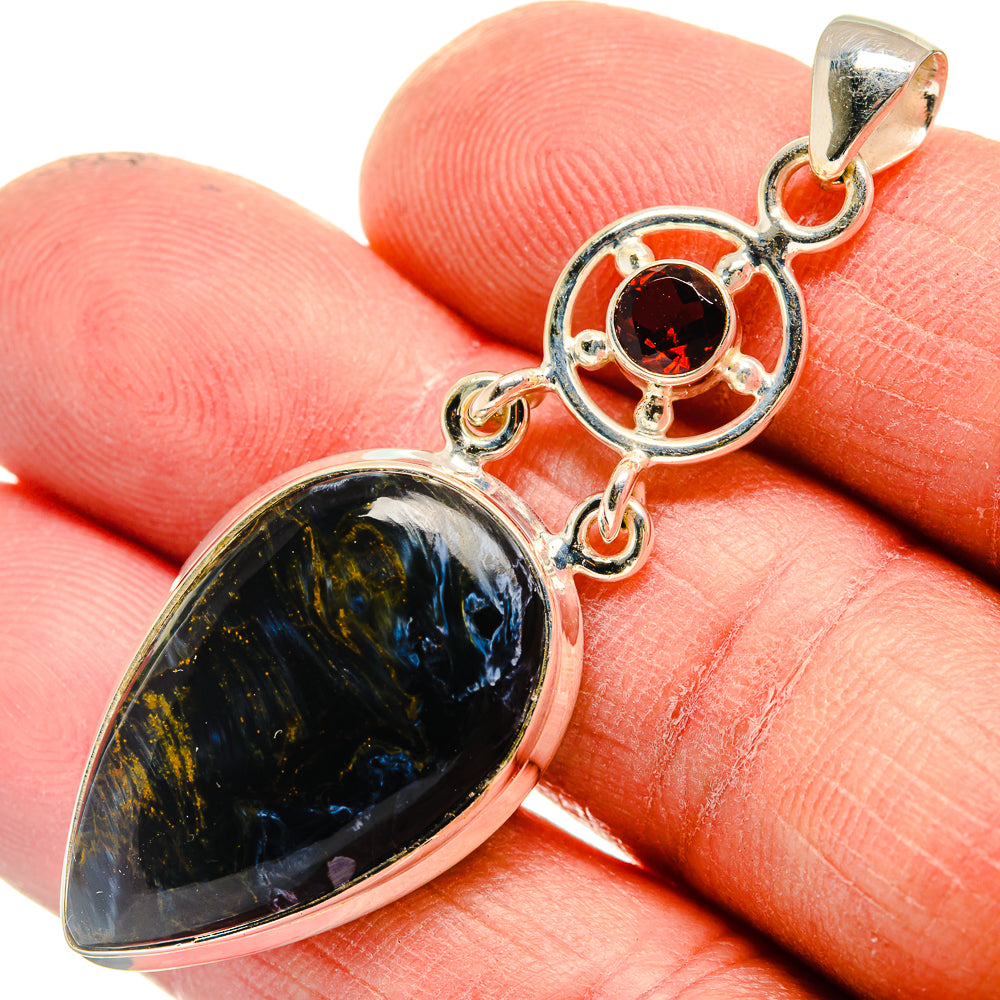 Pietersite Pendants handcrafted by Anasilvercos - PD23695