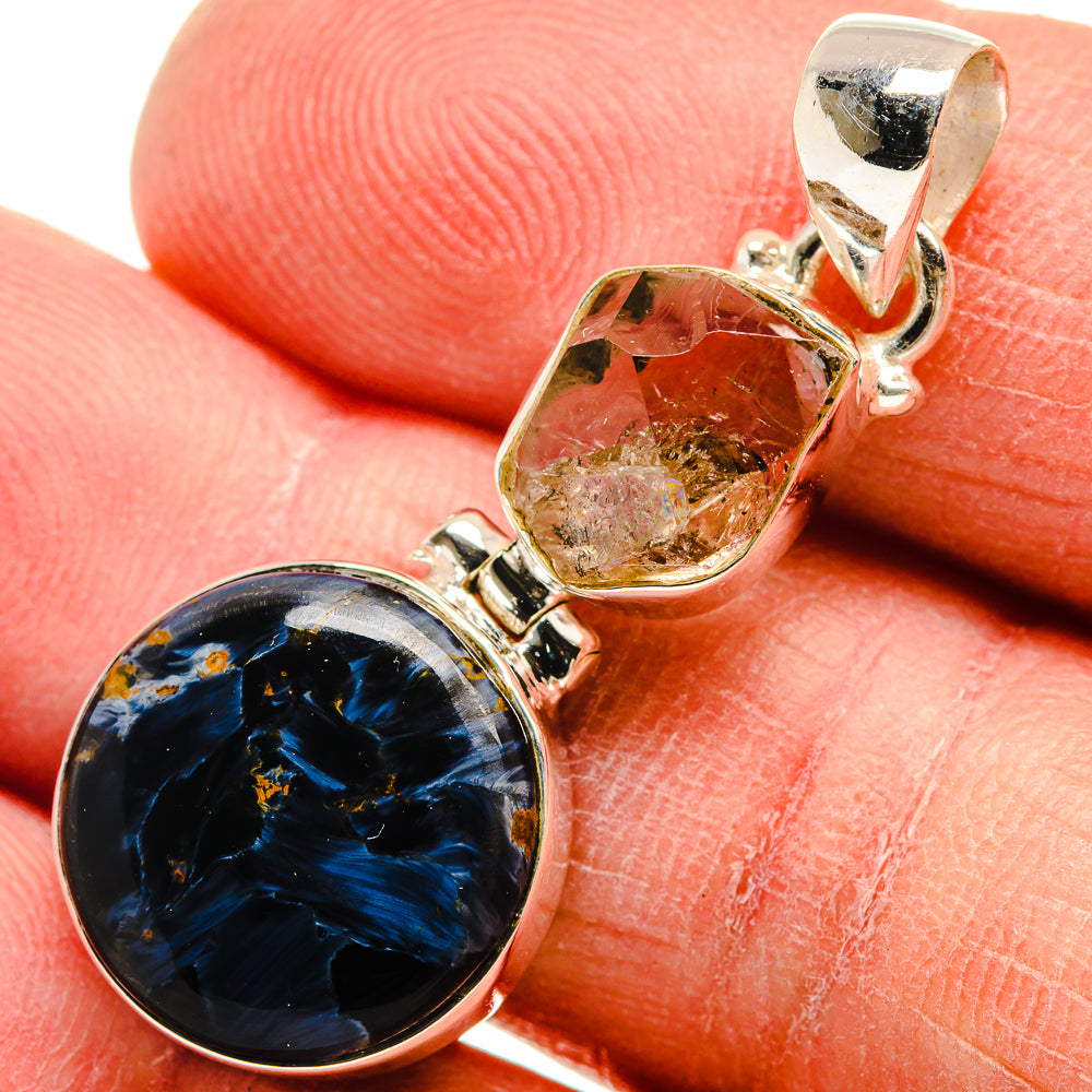 Pietersite Pendants handcrafted by Anasilvercos - PD23699