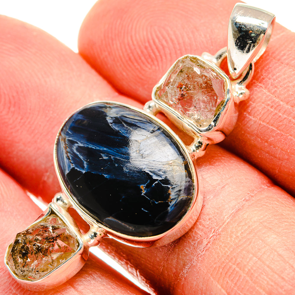 Pietersite Pendants handcrafted by Anasilvercos - PD23701