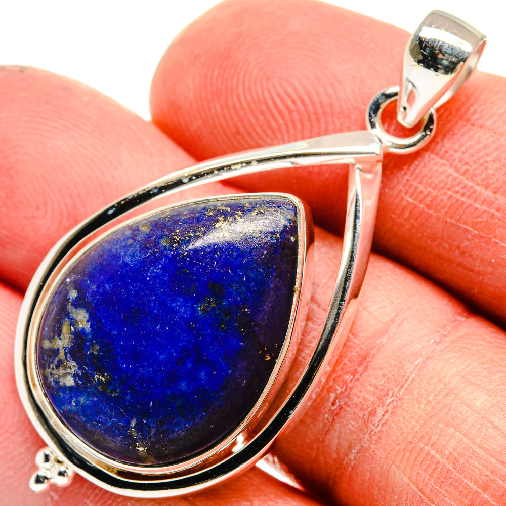 Lapis Lazuli Pendants handcrafted by Anasilvercos - PD23716
