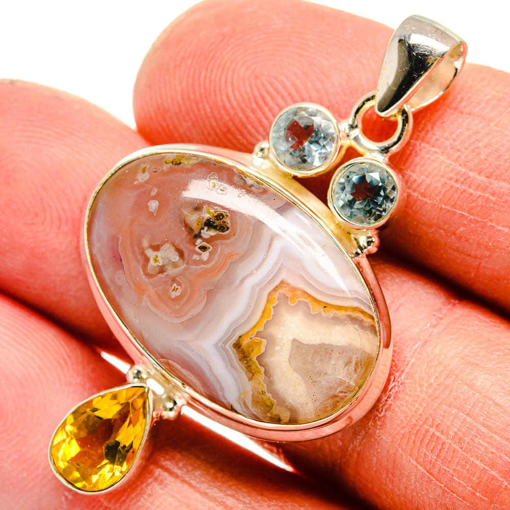 Ocean Jasper Pendants handcrafted by Anasilvercos - PD23728